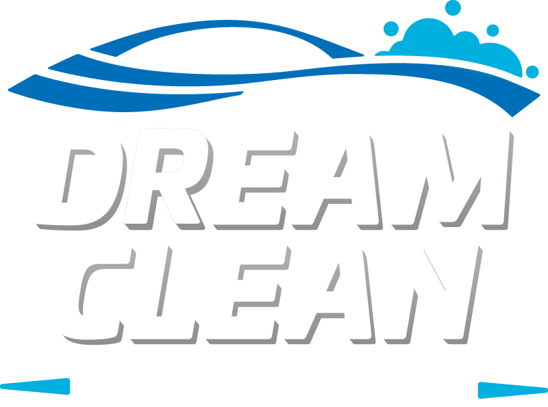 Dream Clean Car Wash Logo With Shadow Light 800px